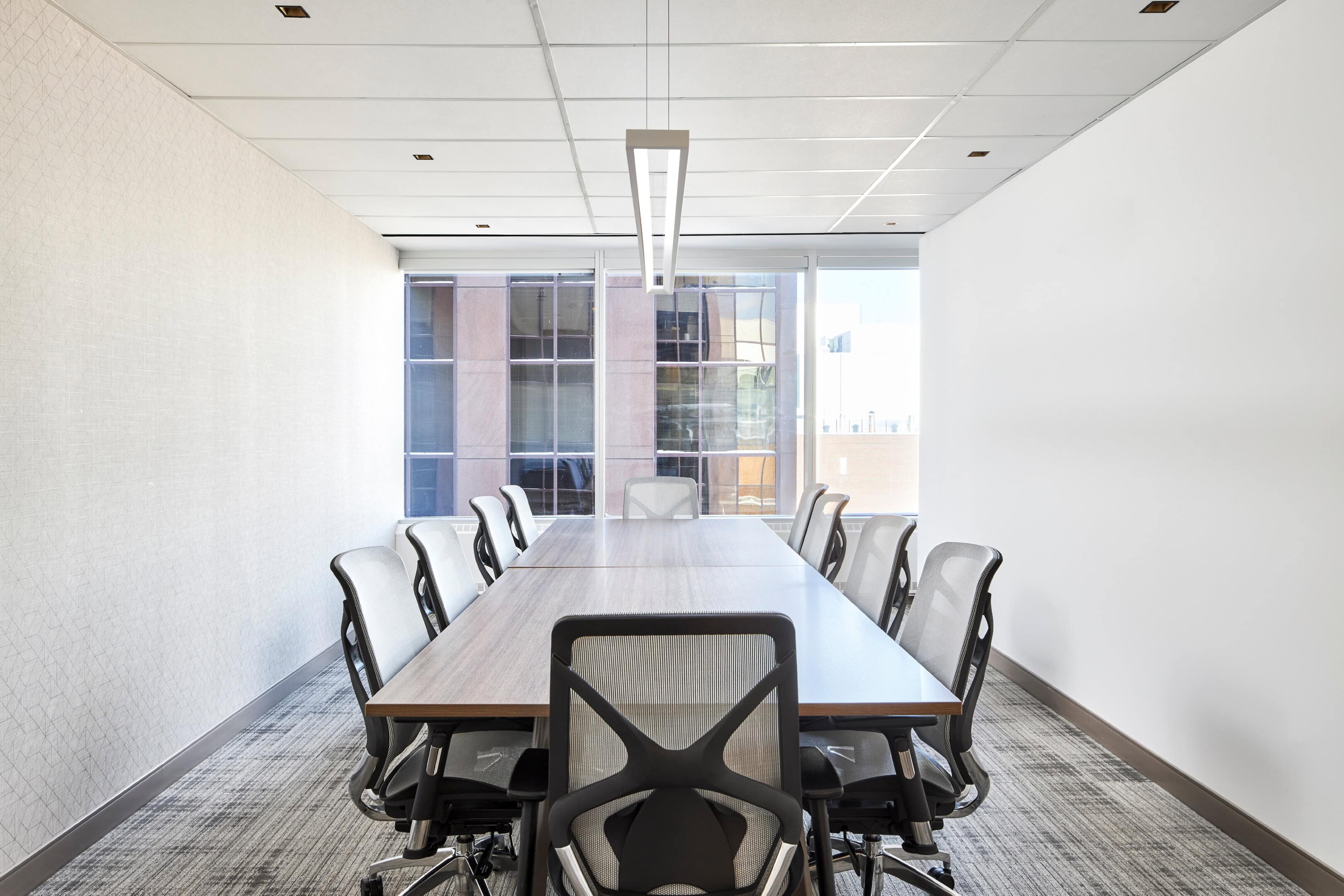 Boardroom pendant lighting at Patented Medicine Prices Review Board, Ottawa