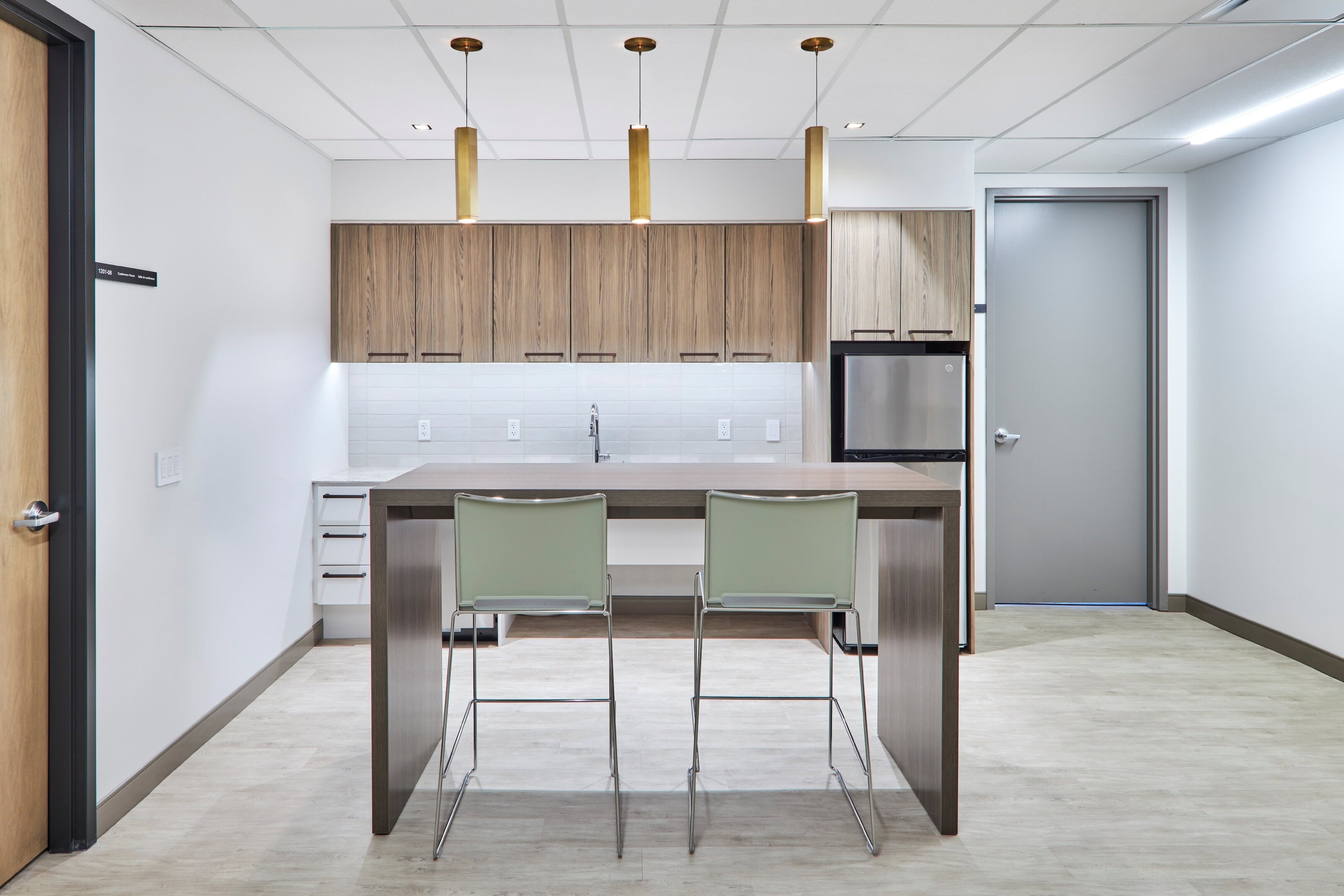 Kitchen pendant lighting at Patented Medicine Prices Review Board, Ottawa