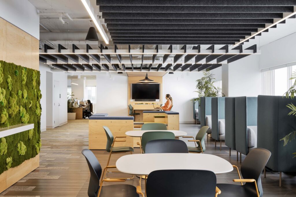 Collaboration space lighting at Federation of Canadian Municipalities (FCM), Ottawa