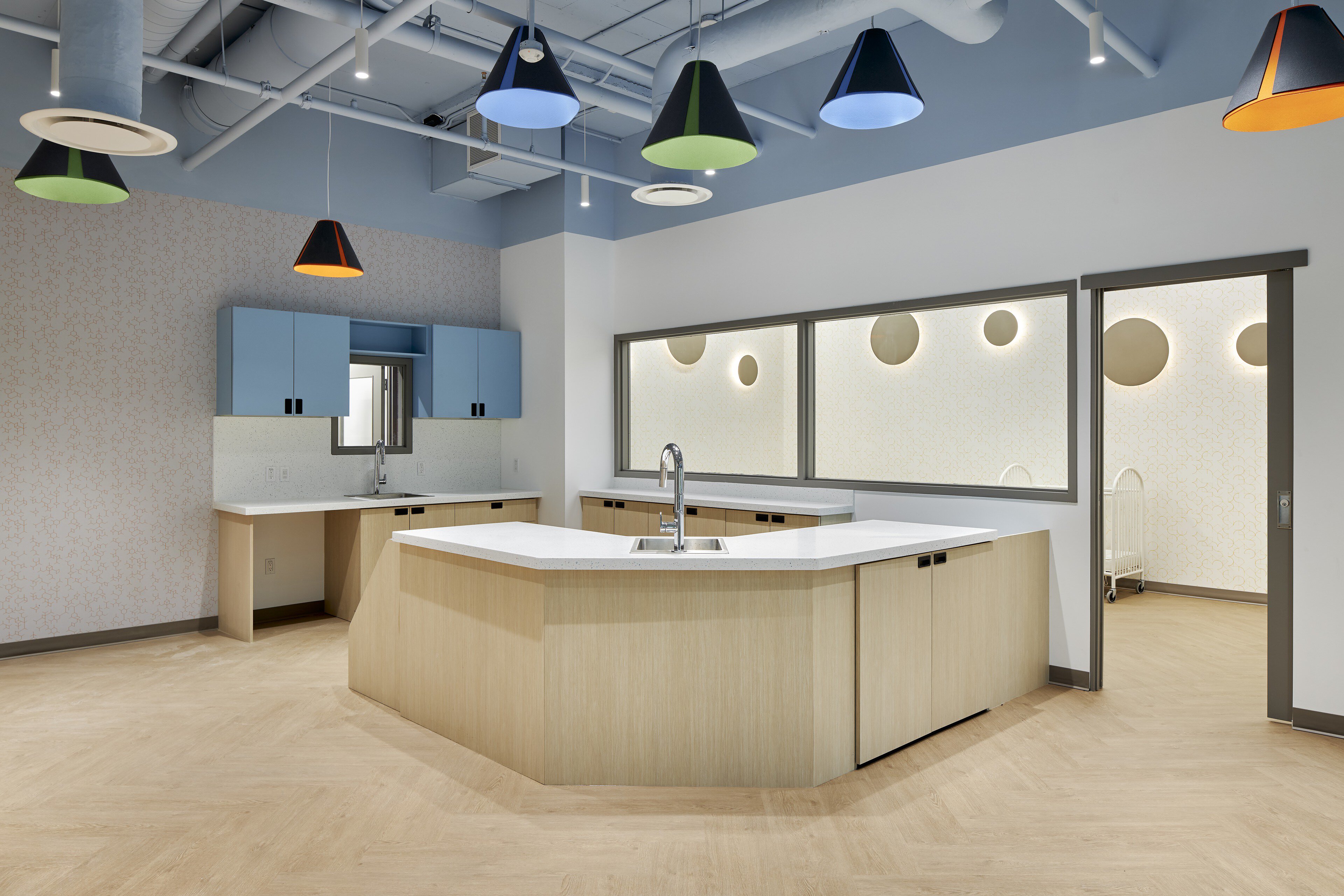 Classroom lighting at Daycare Centre, Gatineau